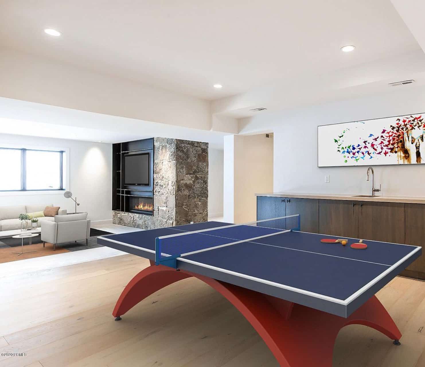 79 Thaynes game room - architectural design by Elliott Workgroup